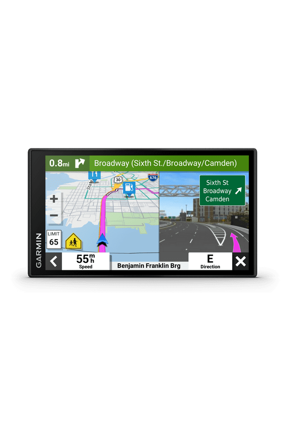 010-02469-13 Drivesmart 6" Automotive Dash Mount Gps Device with power cable, 1 Pack
