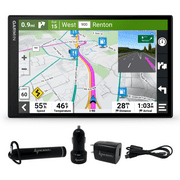 Garmin DriveSmart 86 8" Car GPS Navigator Bright Crisp High-Res Maps Voice Assist with Power Pack