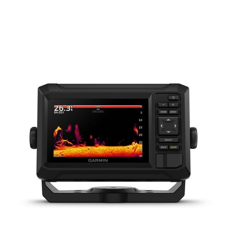 Garmin - ECHOMAP Chartplotter GPS UHD2 53cv with transducer - Black