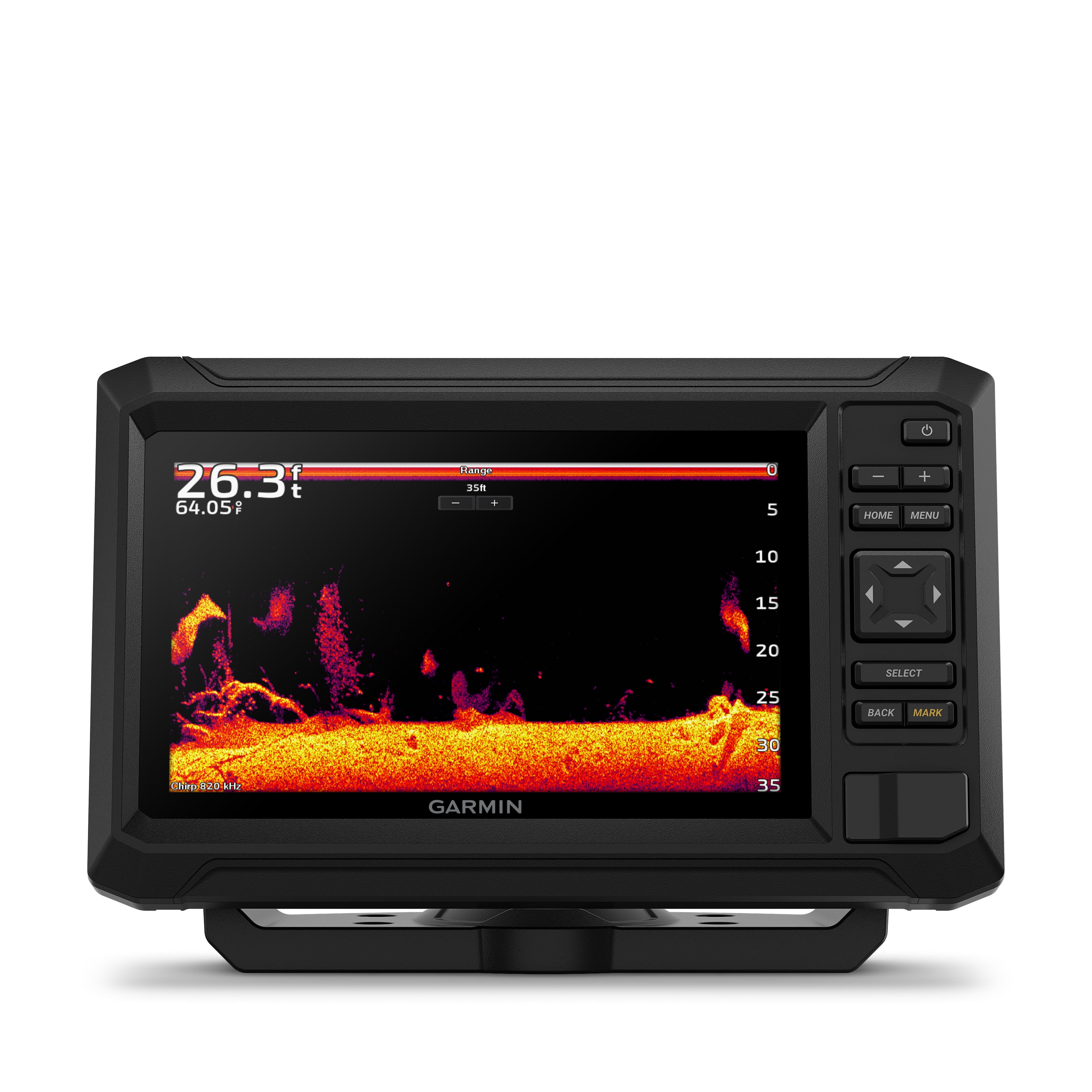 Garmin ECHOMAP UHD2 73cv Chartplotter/Fishfinder with US Inland Maps and GT20-TM