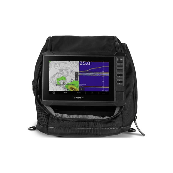 Garmin ECHOMAP UHD2 73sv Ice Fishing Bundle with Garmin Navionics+ Maps for U.S. Inland