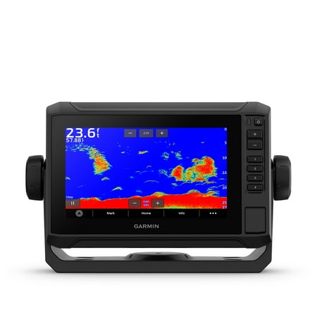 Garmin - ECHOMAP Chartplotter GPS UHD2 73sv with transducer - Black