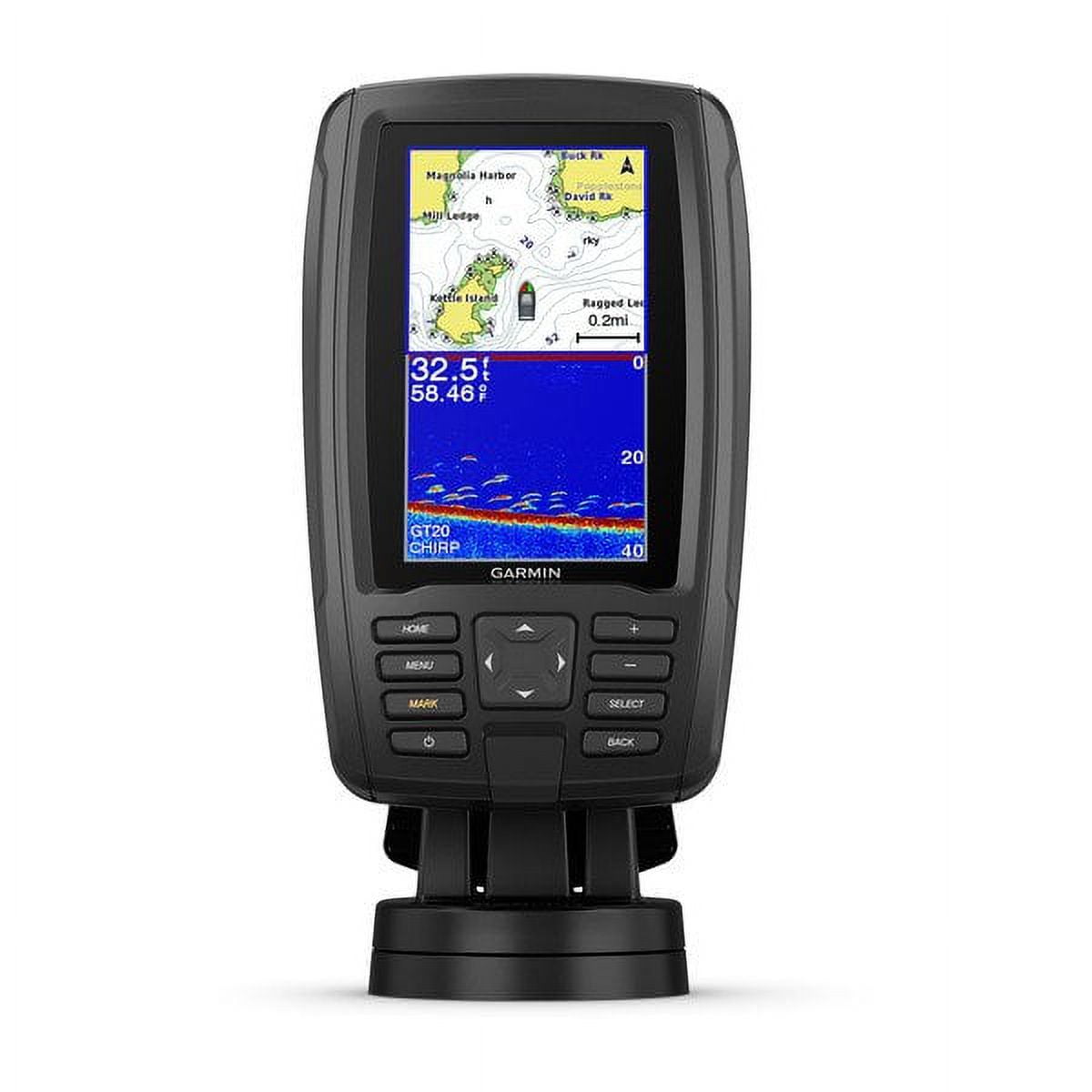 Garmin Echo map Plus 44Cv, Us Offshore G3, with Gt20 DC