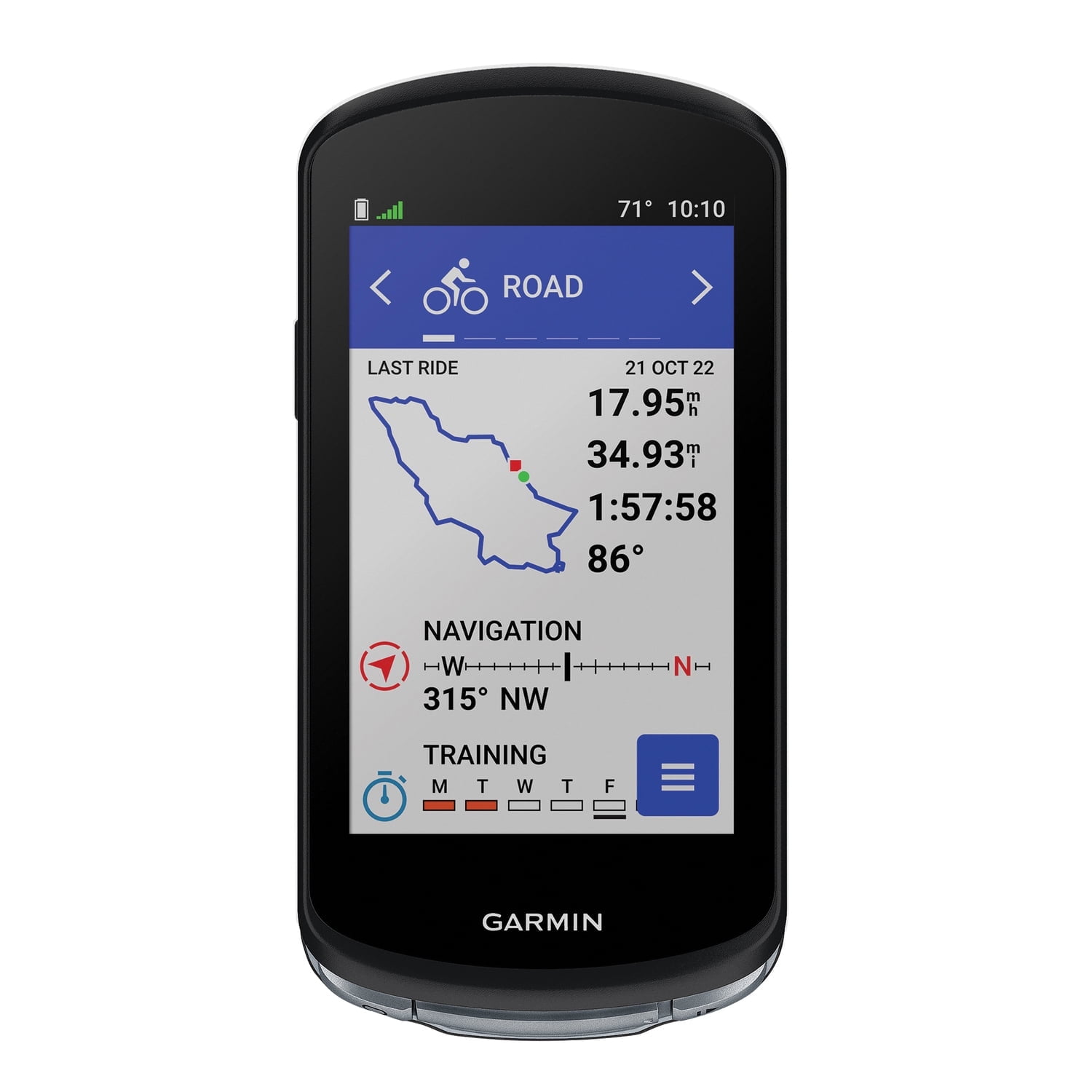 Garmin Edge® 1040 Solar, GPS Navigation Speed Cycling Bike