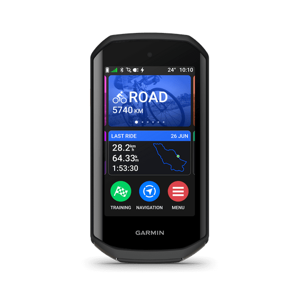 Garmin Edge 1050, Premium Cycling Computer, Vivid Color Touchscreen Display, Built-in Speaker, Advanced Training and Group Ride Features, Road Hazard Alerts