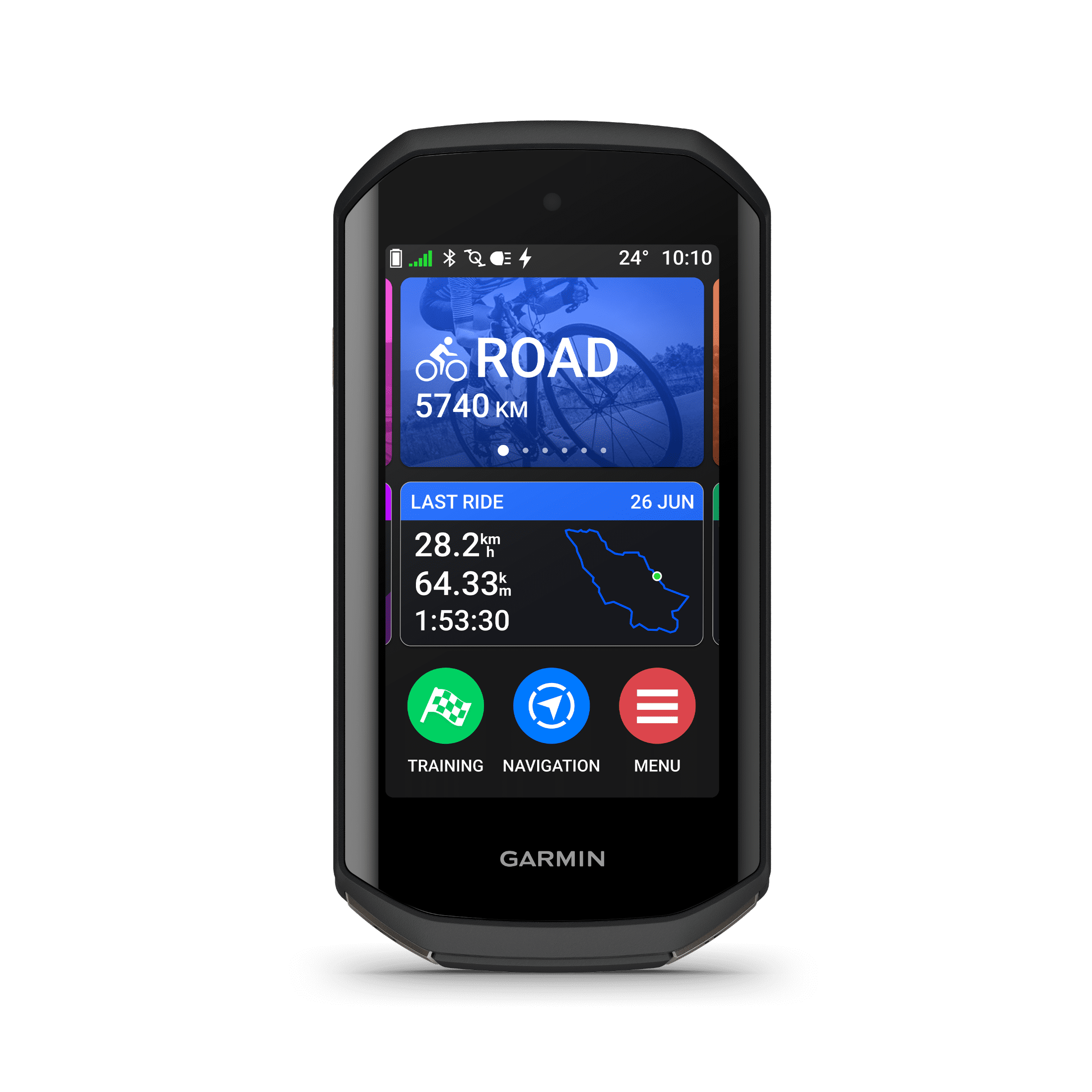 Garmin Edge 1050, Premium Cycling Computer, Vivid Color Touchscreen Display, Built-in Speaker, Advanced Training and Group Ride Features, Road Hazard Alerts