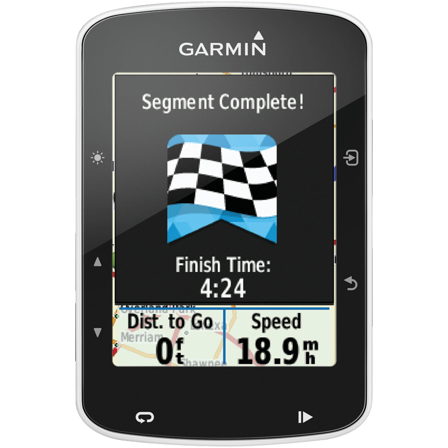 Garmin Edge 520 GPS Cycling Computer with Bike Mount White