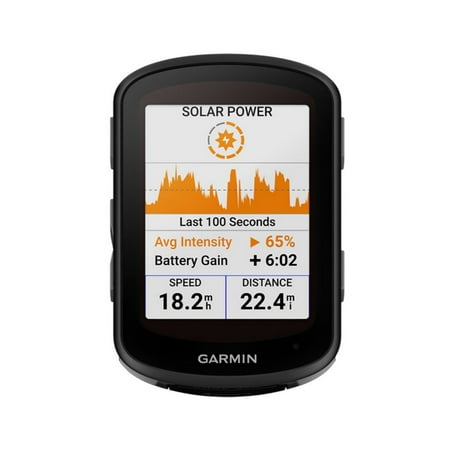Garmin - Edge 540 Solar 2.6" GPS Bike Computer - Black
