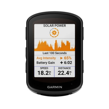 Garmin - Edge 840 Solar 2.6" GPS Bike Computer - Black