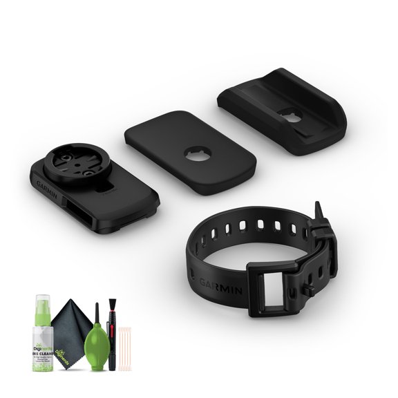 Garmin Edge MTB Top Tube Mount Also Compatible with Edge1040, Edge1050, Edge1040 Solar, Edge840 and More Bundle With Cleaning Kit