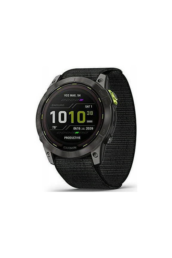 Enduro™ 2 – Ultraperformance Watch, Long-Lasting GPS Battery Life, Solar Charging, Preloaded Maps