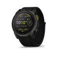 thumbnail image 1 of Garmin Enduro 3 – 51 mm, Solar, Sapphire, Ultraperformance GPS Smartwatch, Extreme Battery Life, Detailed Mapping, Built-in LED Flashlight, Carbon Gray DLC Titanium with Black UltraFit Nylon Strap, 1 of 8