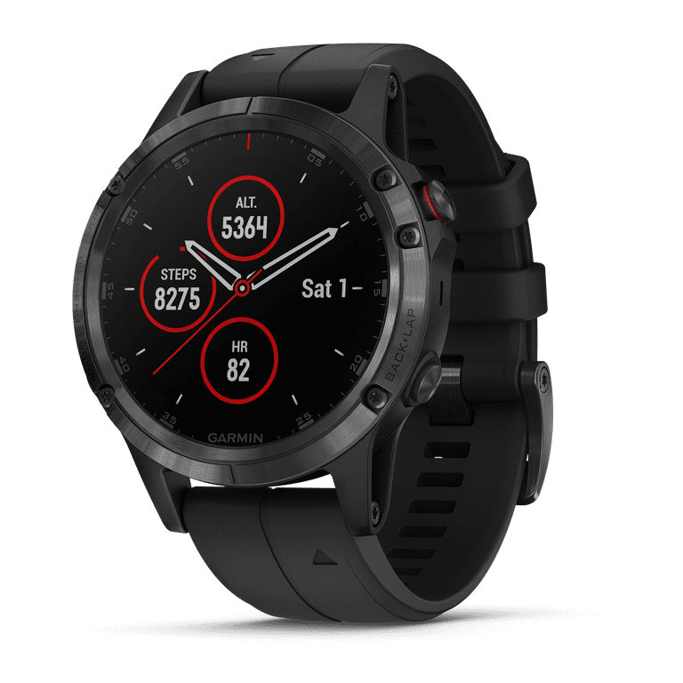 Garmin Fenix 5 Plus Sapphire, Black Band Walmart.com