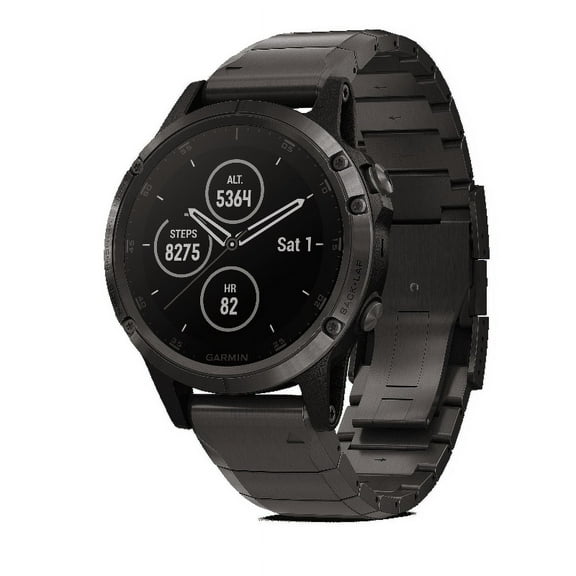 Garmin Fenix 5 Plus Sapphire Premium Multisport Watch with Music, Maps, and Garmin Pay