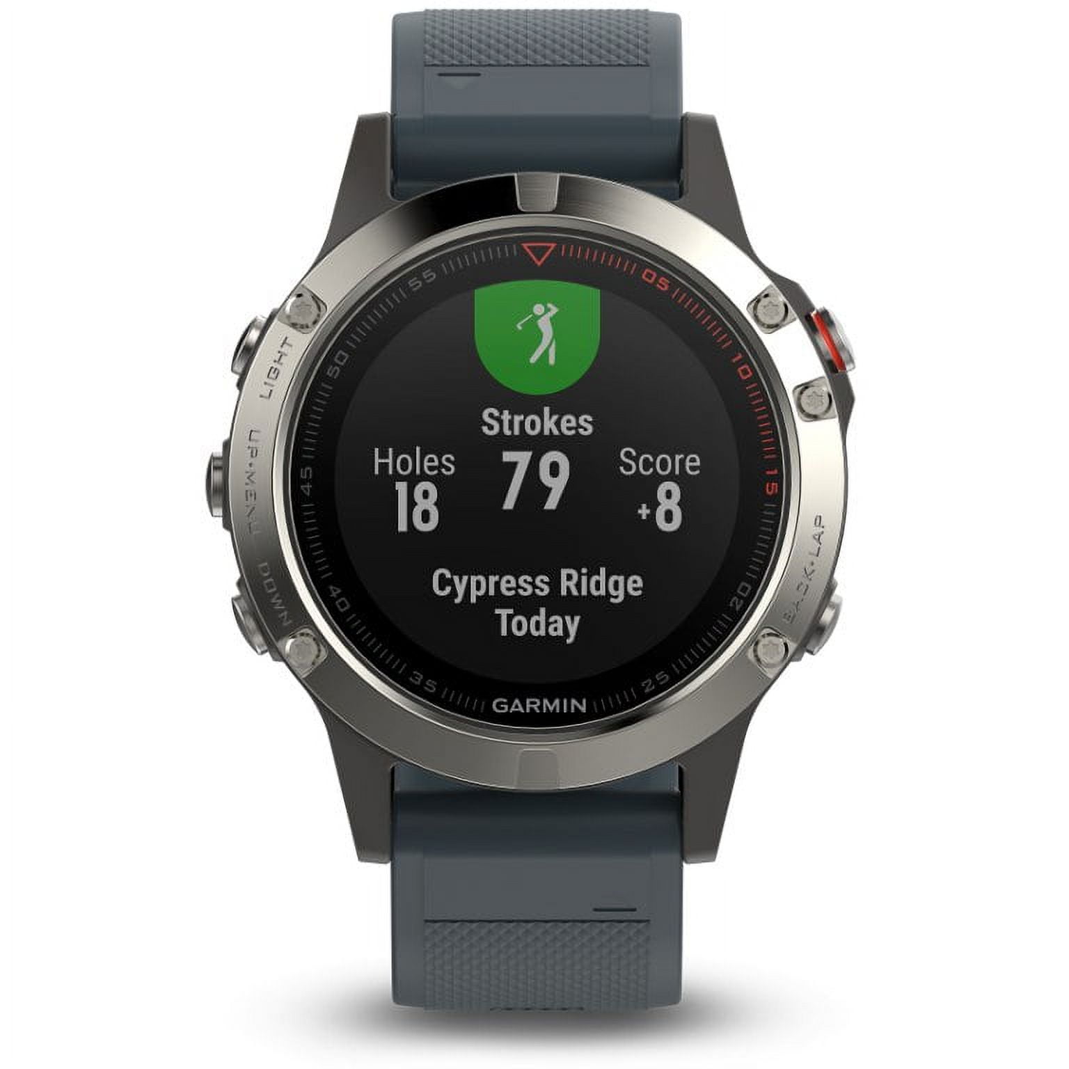 Garmin fenix 5 granite blue sales