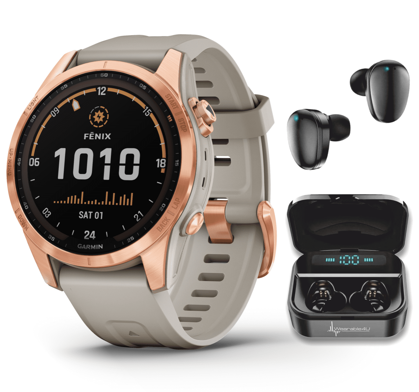 GARMIN FENIX 7S GPSウォッチ Amazon.com: Garmin fenix 7S, Smaller sized adventure