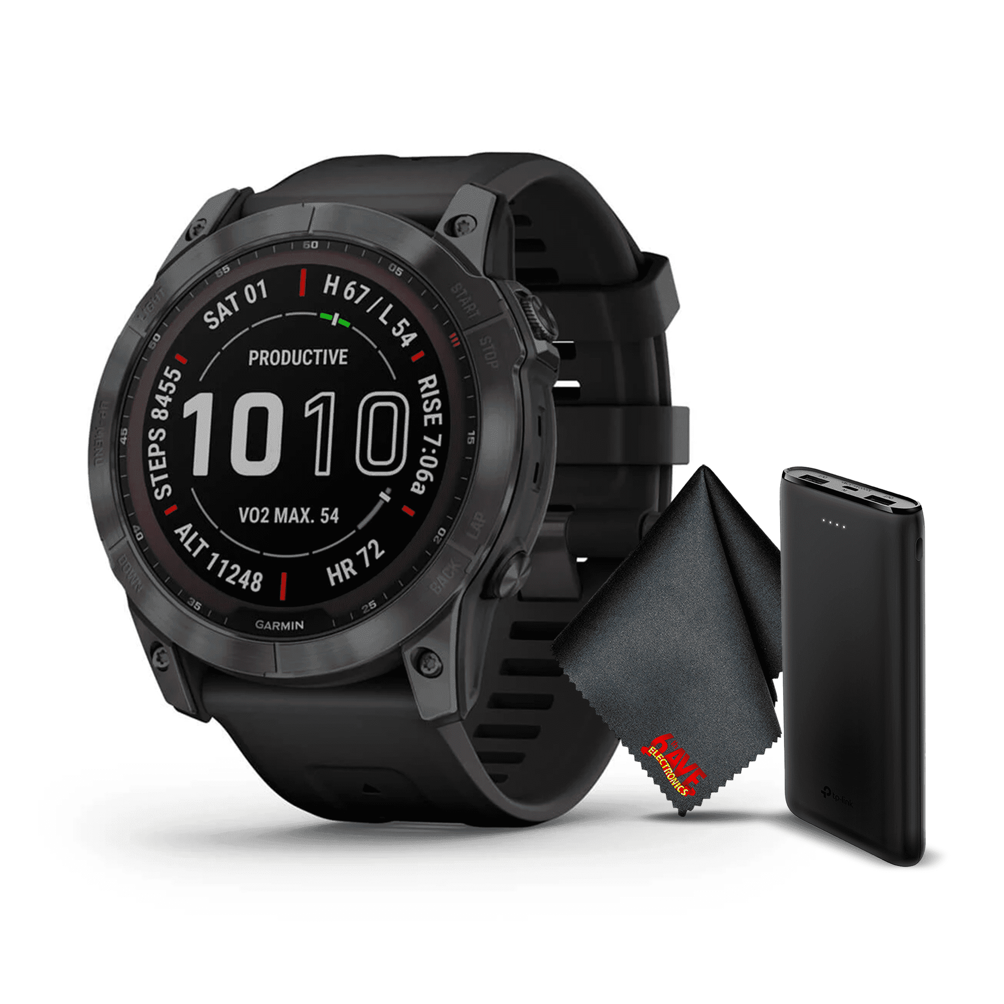 Garmin Fenix 7X Pro Sapphire Solar 51 MM GPS Smartwatch with