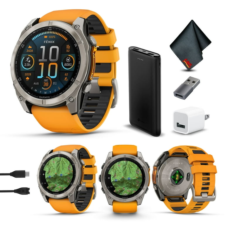 Garmin fenix 5 gps watch performance bundle on sale