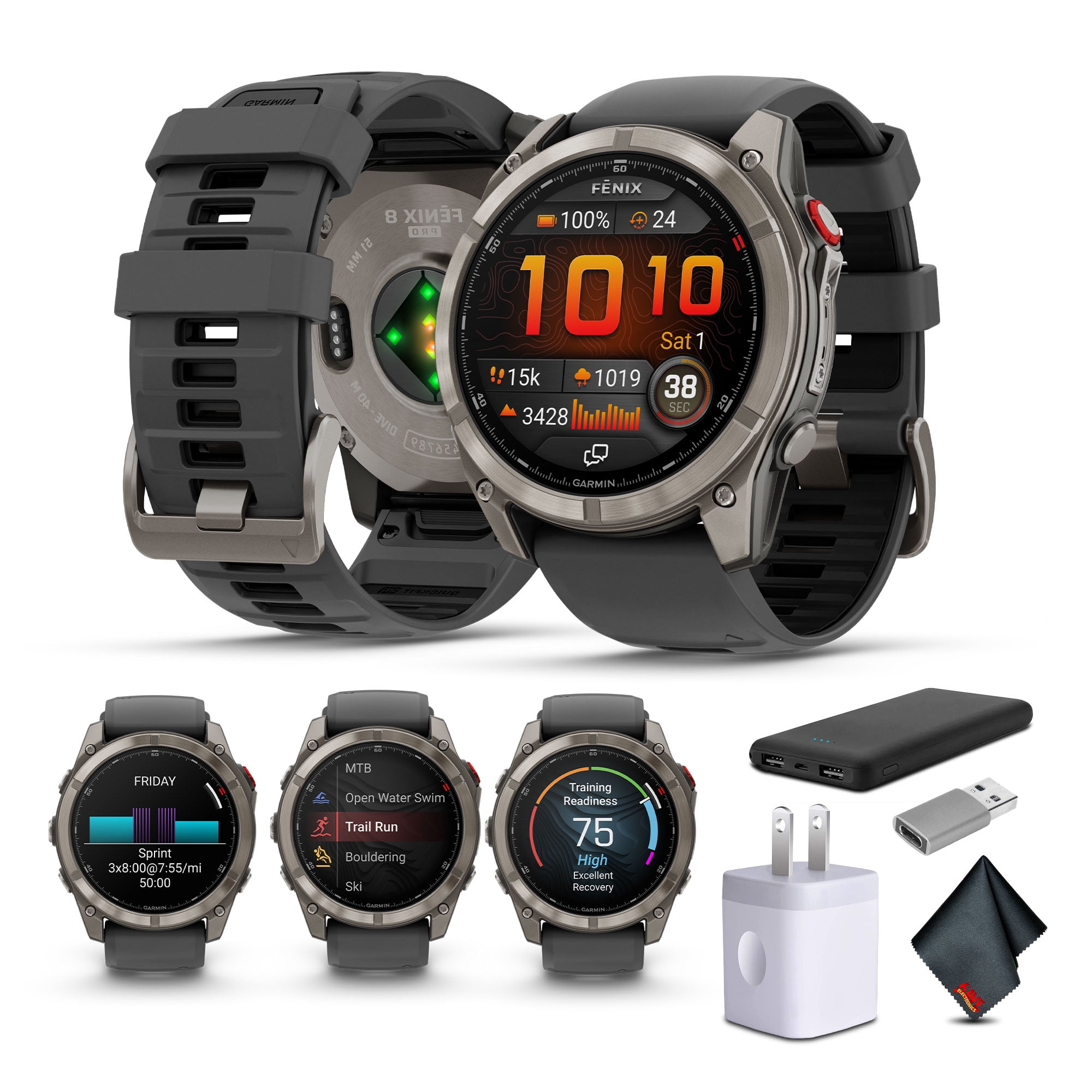 Garmin Fenix 8 Pro 51mm, AMOLED Display, inReach Technology