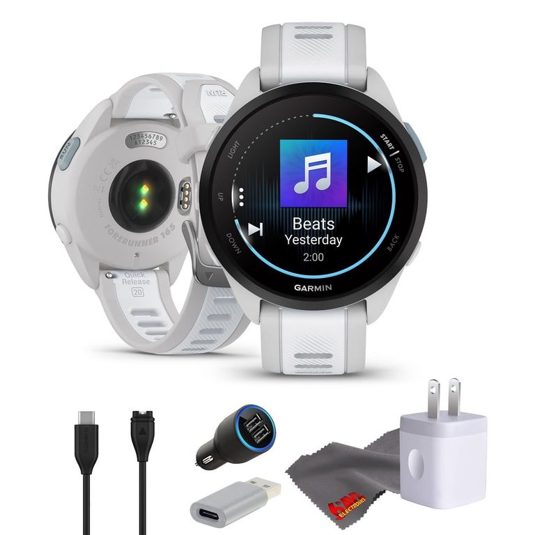 Garmin Forerunner 165 Music GPS Running Smartwatch, Fitness