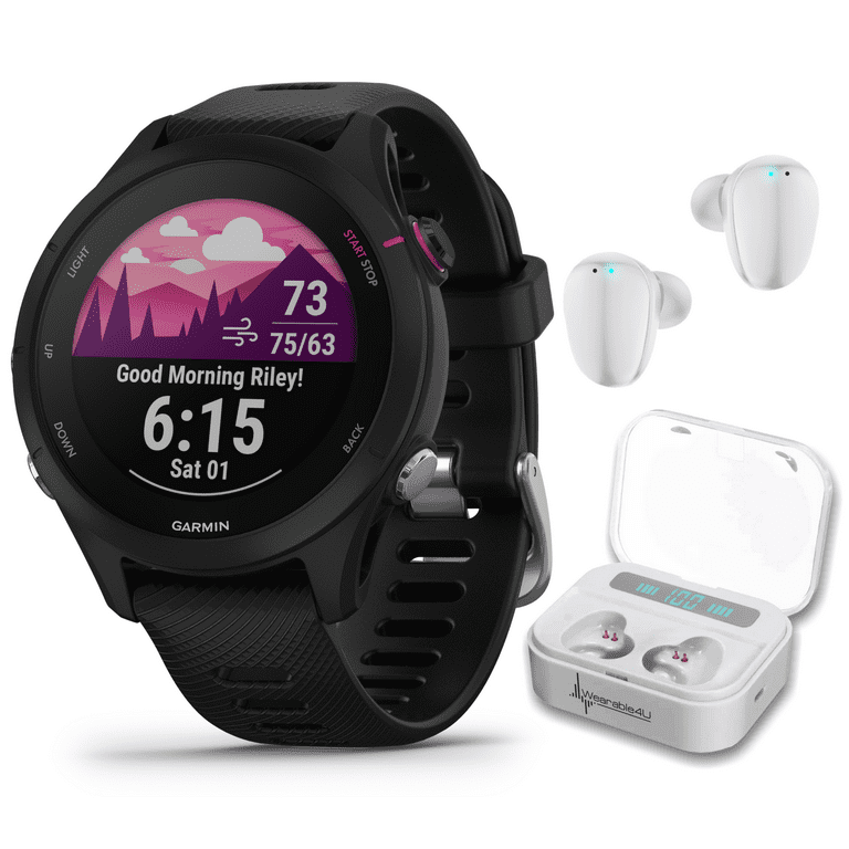 Garmin Forerunner 245 Music, GPS Running Smartwatch with Music and Advanced  Dynamics, Black 