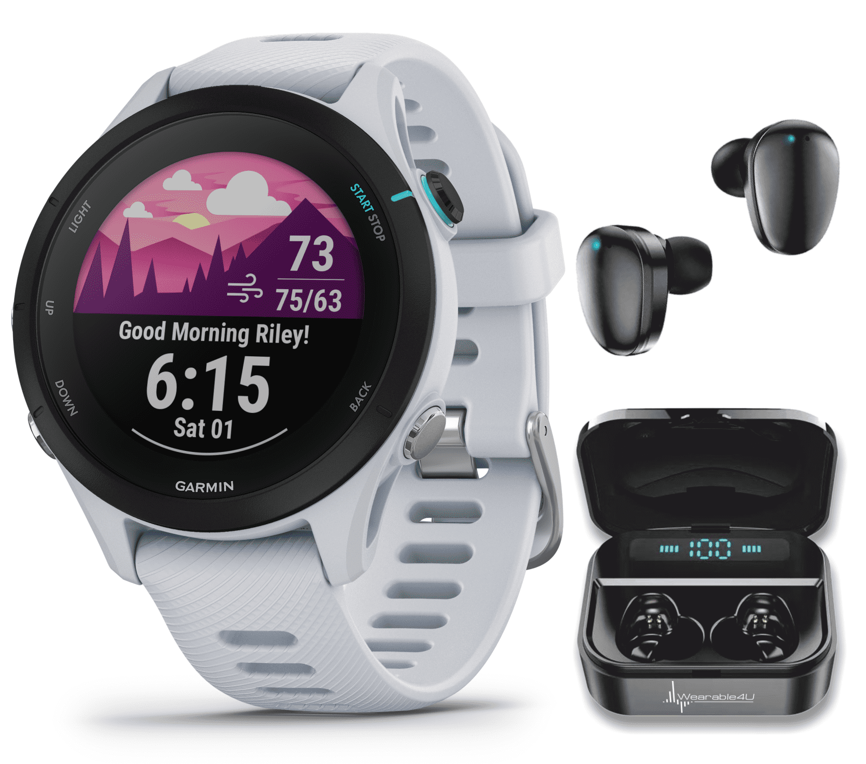 ▷ Garmin Smartwatch Forerunner 255S ©