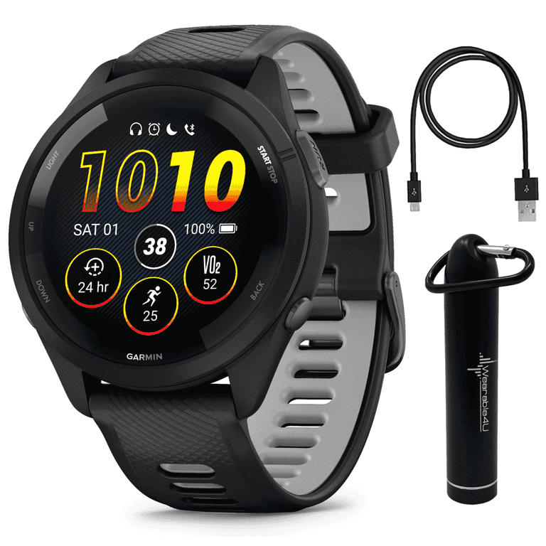 Garmin55 GPS心拍数モニター ブラック GARMIN ガーミン フォアアスリート 55 ForeAthlete Black