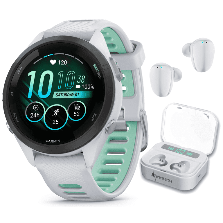 Forerunner 265 - GPS Marathon Smartwatch For Runner (White