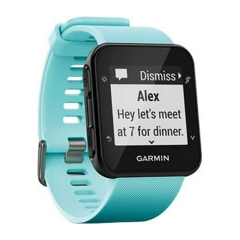  Garmin Forerunner 255 (Tidal Blue) GPS Running Smartwatch, Runner's Bundle with HD Screen Protectors & Portable Charger