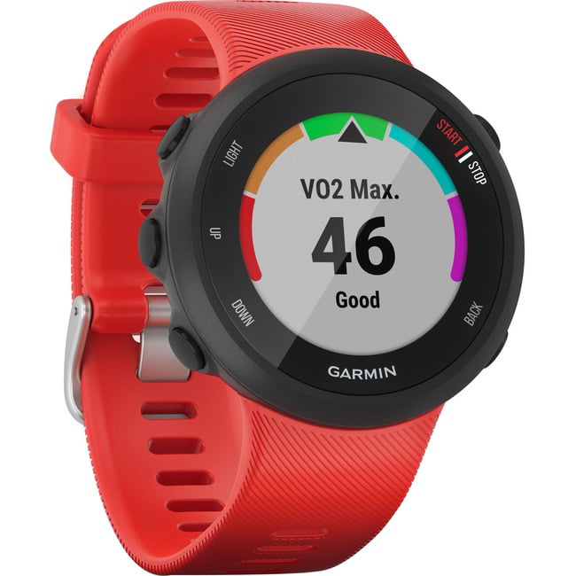 tab Rusland Kilauea Mountain Garmin Forerunner® 45 GPS Running Watch in Lava Red - Walmart.com
