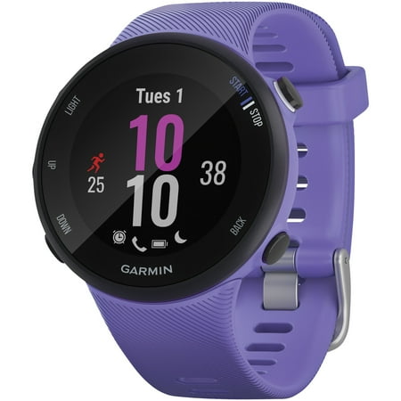 Garmin - Forerunner 45S GPS Smartwatch  39mm Fiber-Reinforced Polymer - Iris