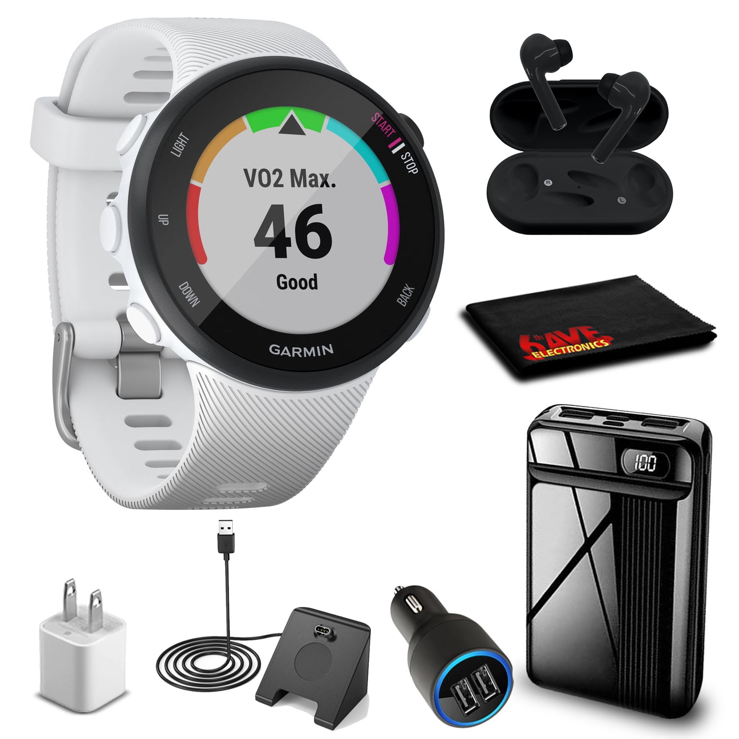 GARMIN Forerunner 45S White