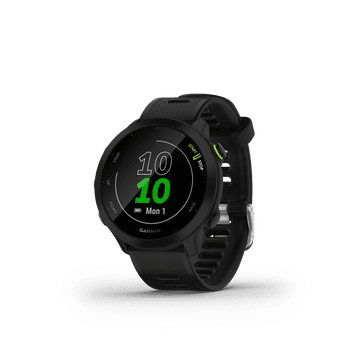 Garmin Forerunner 55, GPS Running Watch with Daily Suggested Workouts, Up to 2 Weeks of Battery Life, Black