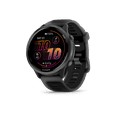 thumbnail image 1 of Garmin Forerunner 570, 47mm, Advanced GPS Running and Triathlon Smartwatch, AMOLED Display, Training and Recovery Features, Slate Gray Aluminum with Translucent Black/Black Band, 1 of 7
