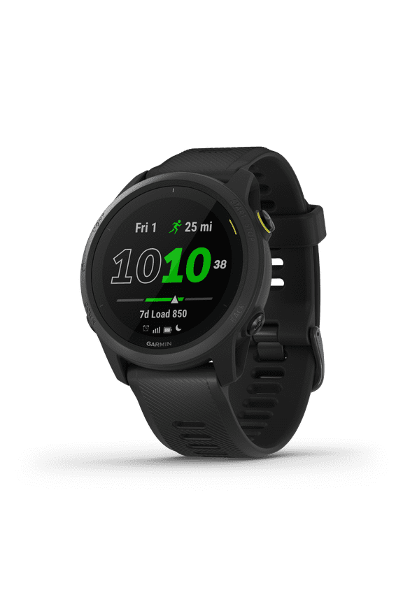 Forerunner 745, Black, Fitness GPS Smartwatch for Runners (Garmin Certified Refurbished)