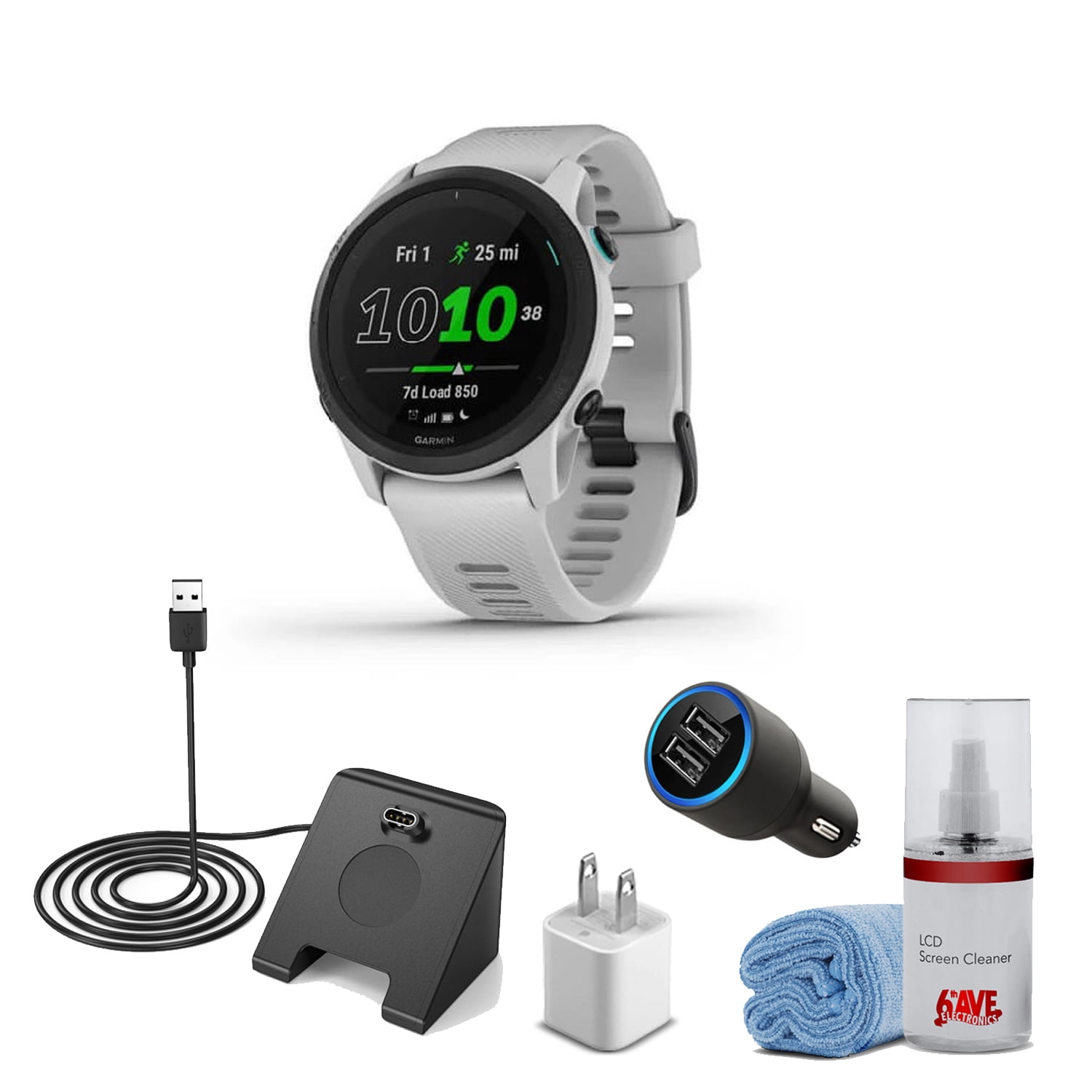  Garmin Forerunner 745, GPS Running Watch, Detailed Training  Stats and On-Device Workouts, Essential Smartwatch Functions, Whitestone :  Electronics