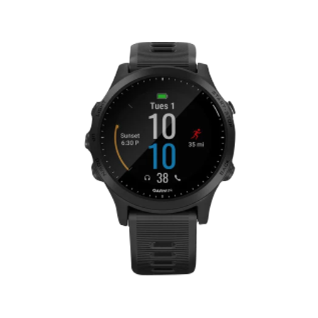 Garmin Forerunner 945, Black, Fitness GPS Smartwatch for Runners (Garmin Certified Refurbished)
