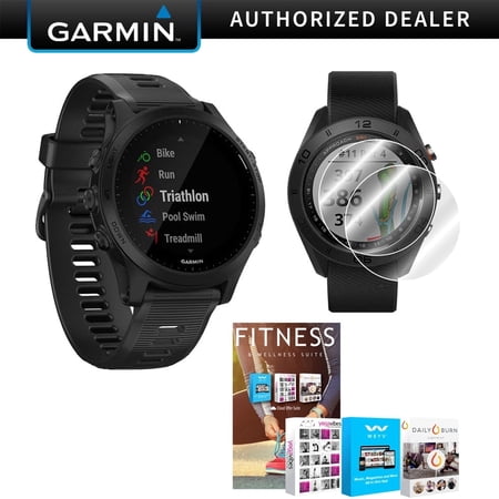 Garmin forerunner 945 GPS 1.2" Black Smartwatch Band