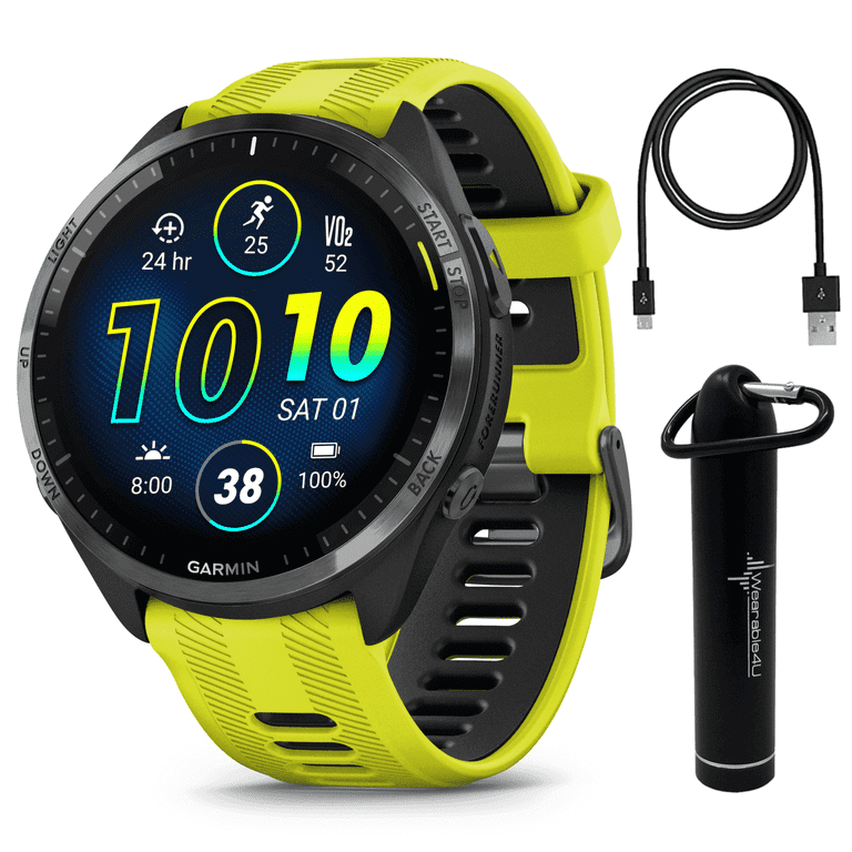 Garmin Forerunner 965 GPS Running & Triathlon Watch, AMOLED