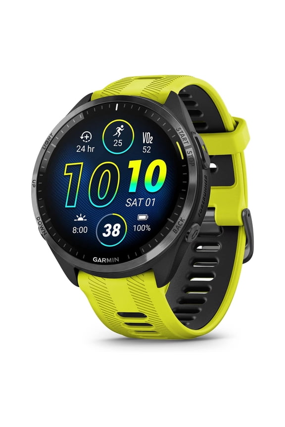 Forerunner 965 Running Smartwatch, Amp Yellow and Black