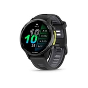 Garmin Forerunner 970, Premium GPS Running and Triathlon Smartwatch, AMOLED Display, Built-In LED Flashlight, Carbon Gra