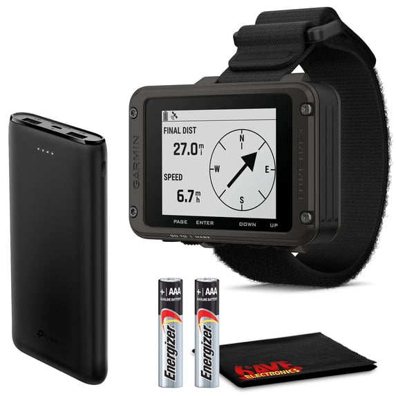 Garmin Foretrex 801 - Wrist-Mounted GPS Navigation with Strap for Hunting, Hiking & Military Men - Tactical Garmin Watch for Outdoor Recreation, Upgraded Multi-Band GNSS and Longer Battery Life