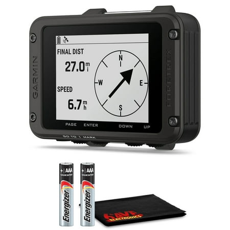 Garmin Foretrex 801 Wrist-Mounted GPS Navigator with Tactical Features, No Strap for Hunters, Hikers & Military Men, Upgraded Multi-Band GNSS and Longer Battery Life