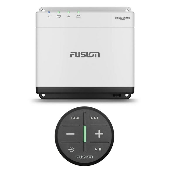 Garmin Fusion MS-WB675 Marine Hideaway Stereo with Digital Signal Processing (DSP) with ARX70B Wireless Remote, Black