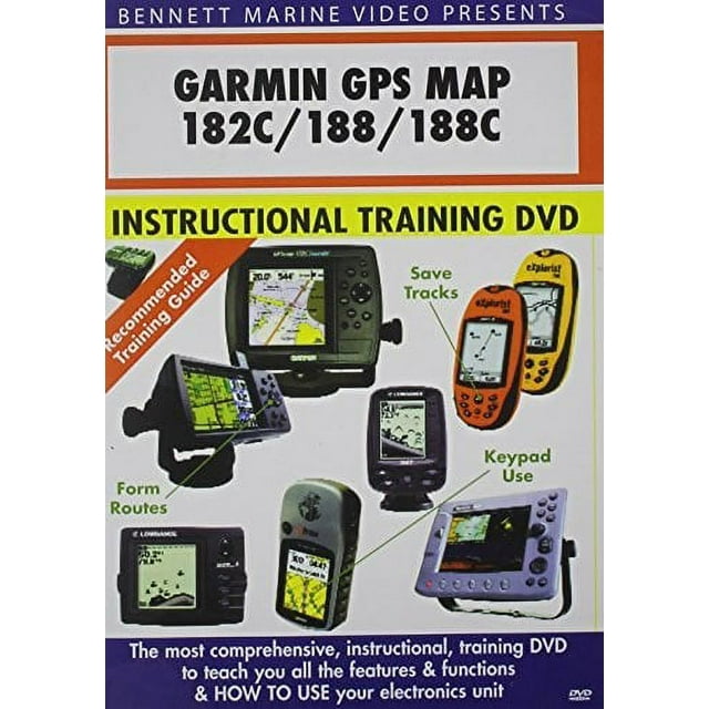 Garmin GPS Map: 182C and 188-188C Sounder (DVD) - Walmart.com