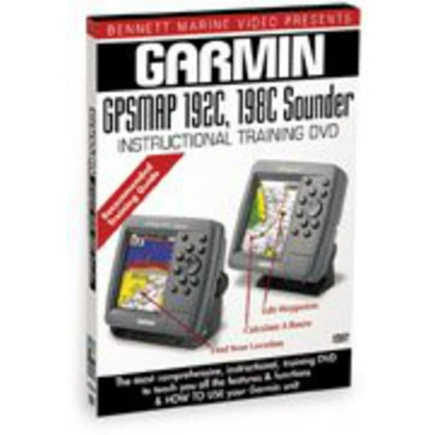 Garmin GPS Map 192C198C Sounder Chartplotter (DVD)