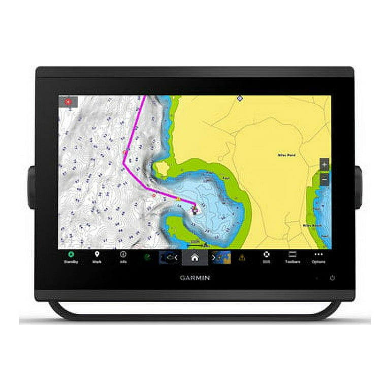 Garmin GPSMAP-1243xsv Combo Marine GPS, Vivid Boat Fish Finder and