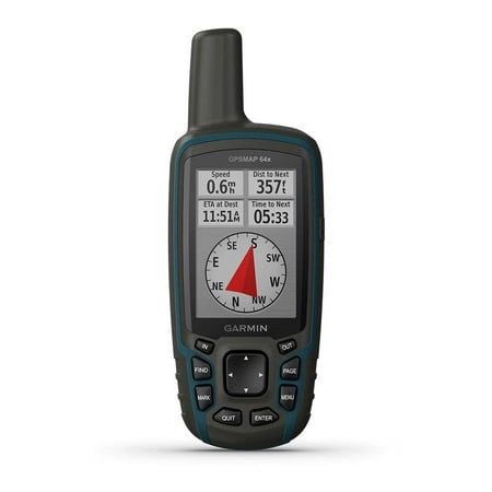 Garmin GPSMAP 64x, Handheld GPS, Preloaded with Topo Active Maps