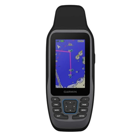 Garmin GPSMAP 79sc, Marine GPS Handheld Preloaded With BlueChart g3 Coastal Charts, Rugged Design and Floats in Water