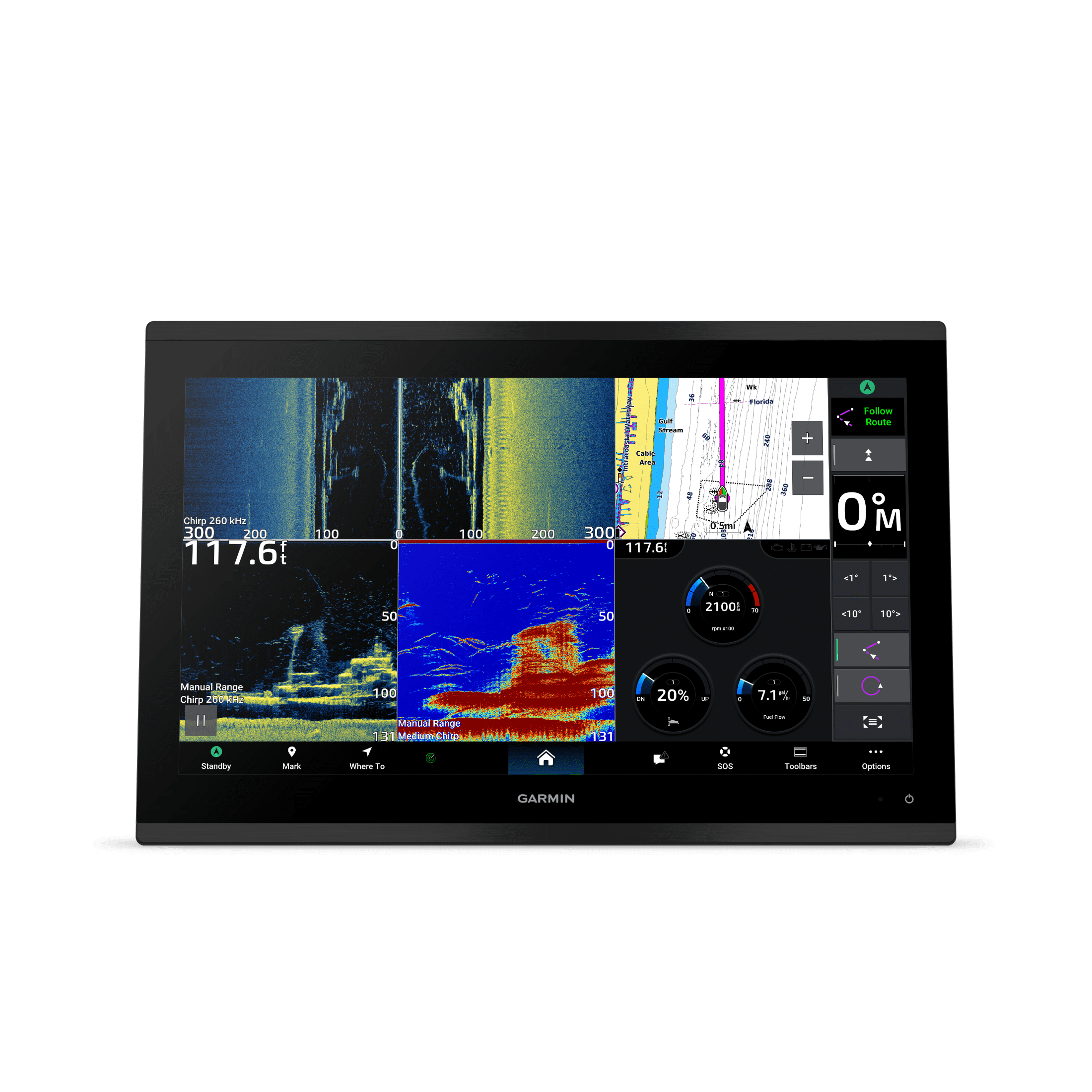 Garmin GPSMAP 9017xsv Worldwide Basemap
